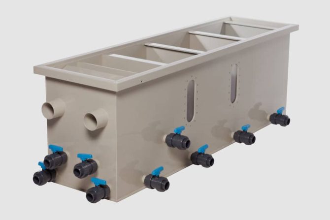 4 chamber gravity sieve