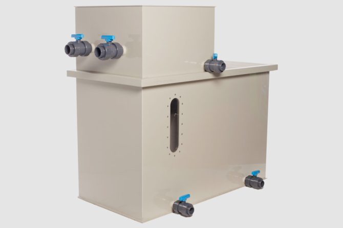 Moving bed filter large Moving bed filter large