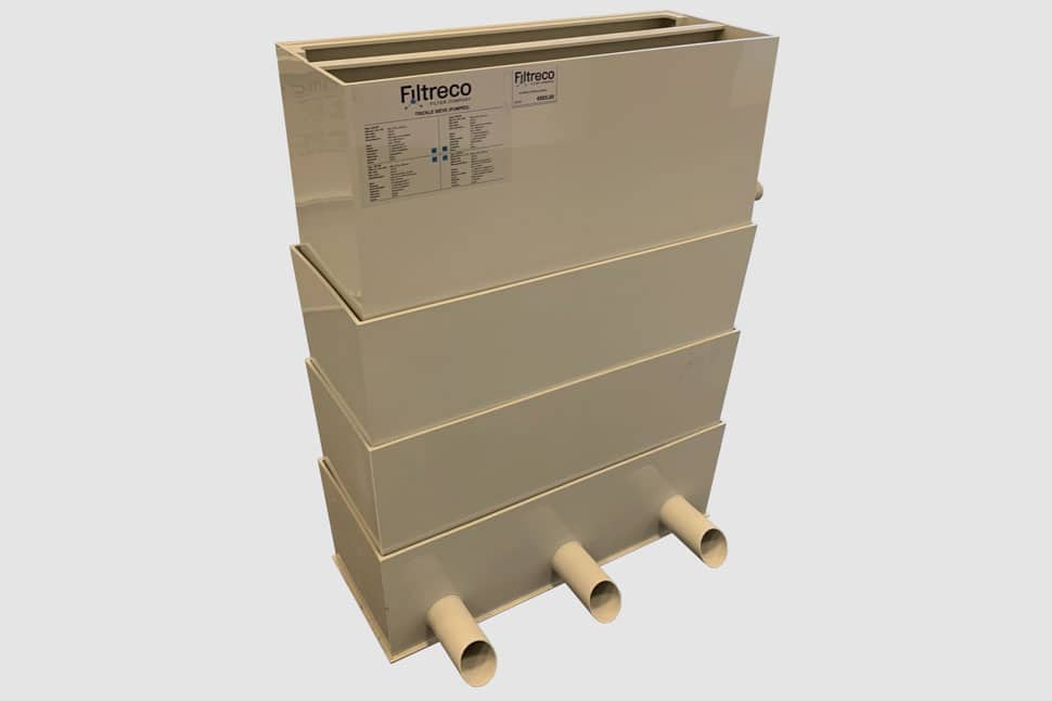 Trickle tower large pipes with sieve Trickle tower large pipes with sieve